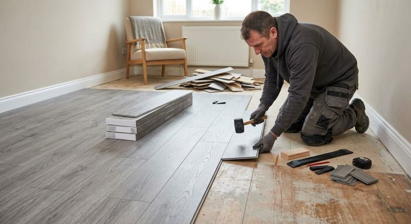 Laminate Floor Remodeling in Manassas, VA
