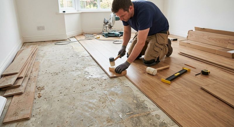 Laminate Floor Remodeling in Greensboro, NC