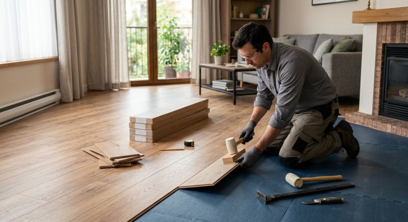 Laminate Wood Installation in Fredericksburg, VA