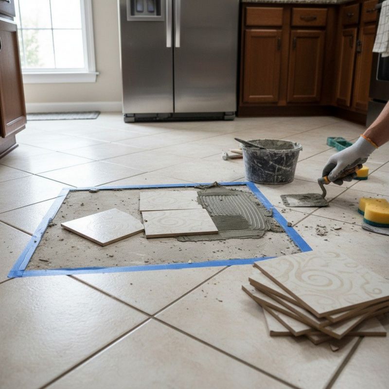 Linoleum Tile Repair