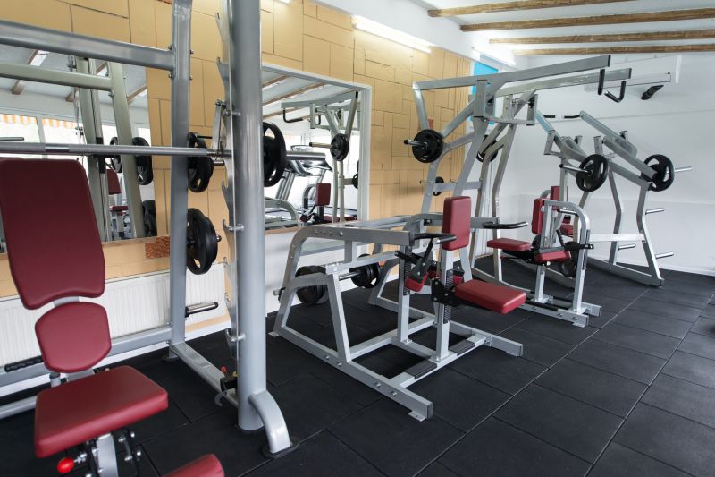Rubber Flooring in Gym